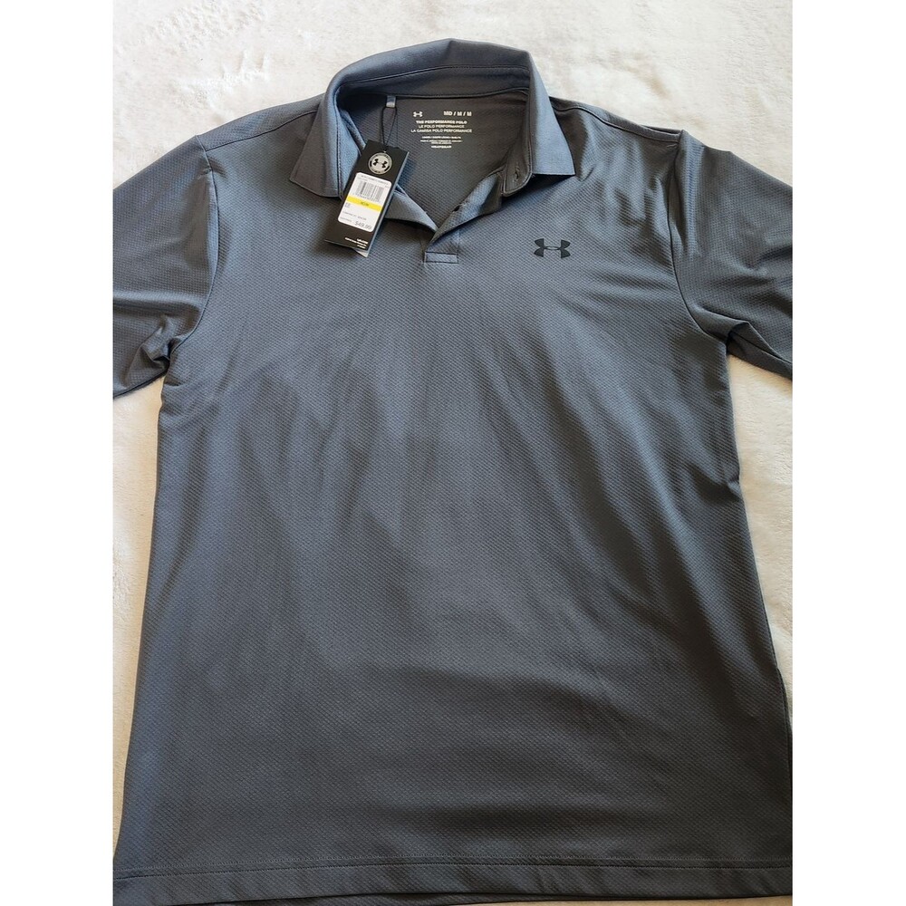 Under Armour Men’s Charcoal Performance Polo